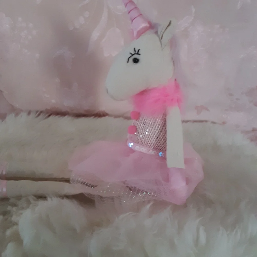 ❗️Closeout ❗️Unicorn  Doll in Pink  New